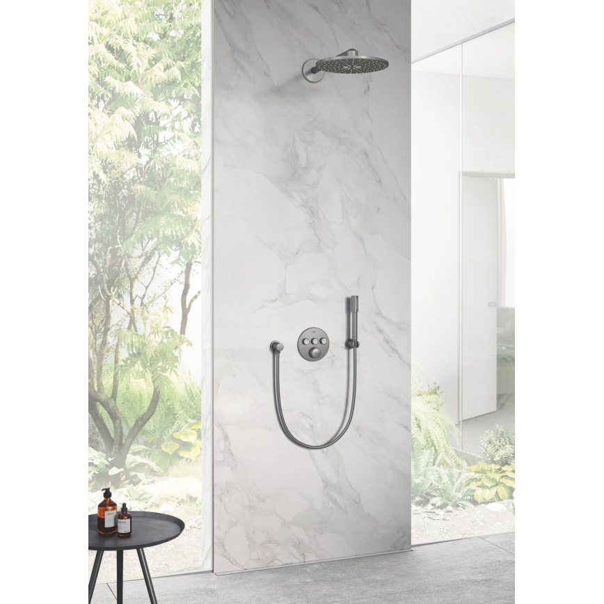 GROHE 29121AL0 - Thermostatic shower mixer for concealed installation GROHTHERM SMARTCONTROL graphite
