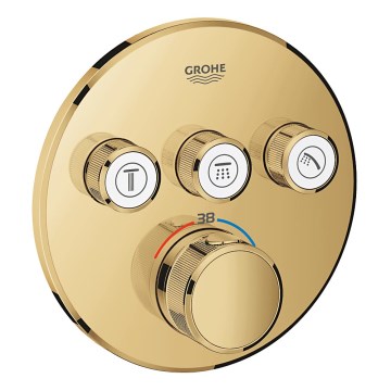 GROHE 29121GL0 - GROHTHERM SMARTCONTROL Thermostat, Gold Finish