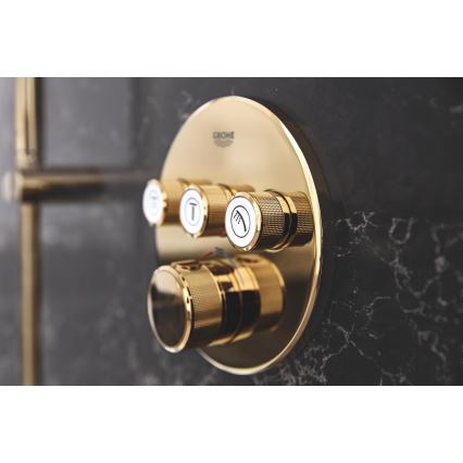 GROHE 29121GL0 - GROHTHERM SMARTCONTROL Thermostat, Gold Finish
