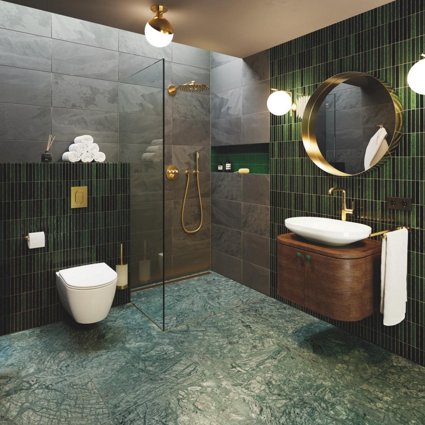 GROHE 29121GN0 - GROHTHERM SMARTCONTROL thermostatic shower mixer for concealed installation, Gold