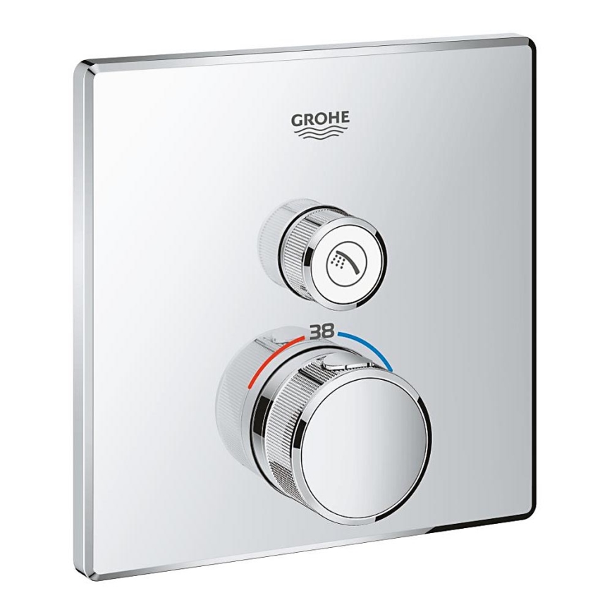 GROHE 29123000 - GROHTHERM SMARTCONTROL Thermostatic Shower Mixer, Chrome