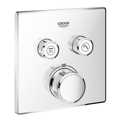 GROHE 29124000 - GROHTHERM SMARTCONTROL Thermostat, Polished Chrome