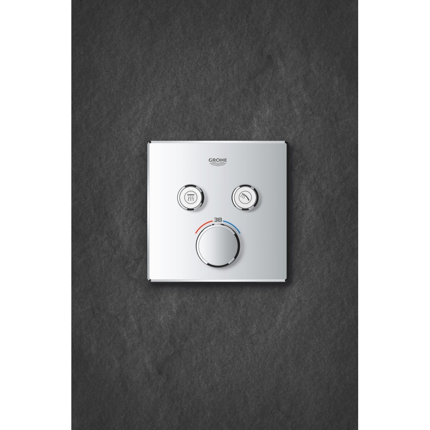 GROHE 29124000 - GROHTHERM SMARTCONTROL Thermostat, Polished Chrome