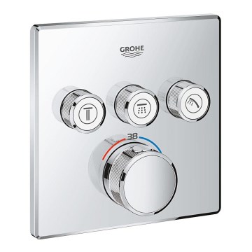 GROHE 29126000 - GROHTHERM SMARTCONTROL Thermostatic Mixer, Polished Chrome