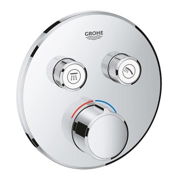 GROHE 29145000 - SMARTCONTROL Concealed Mixer Escutcheon, Polished Chrome