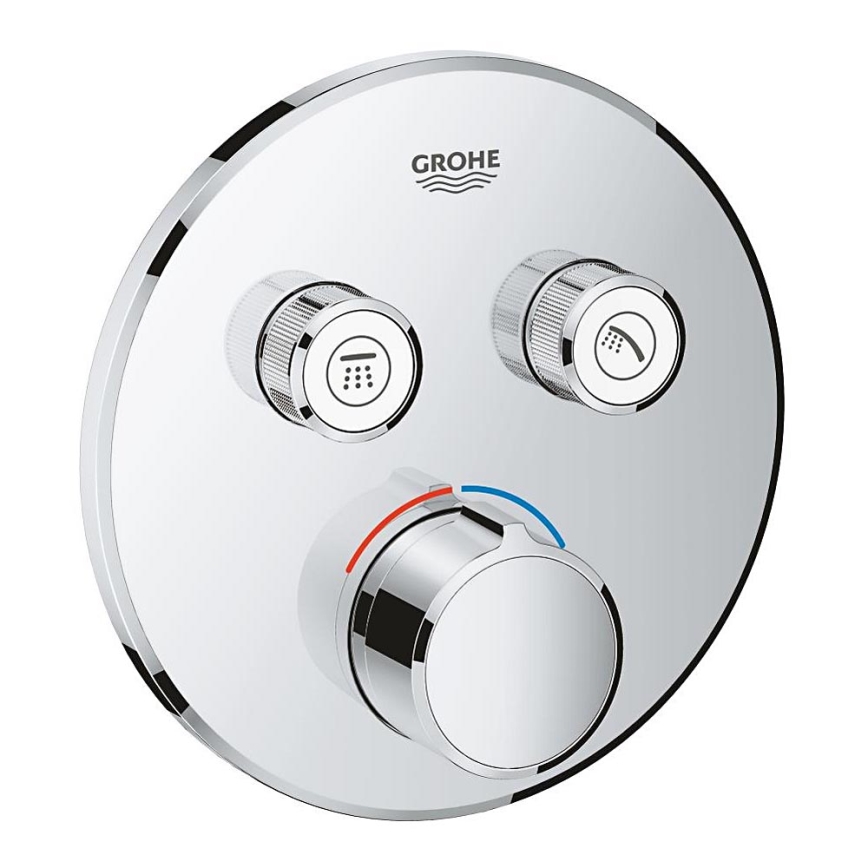 GROHE 29145000 - SMARTCONTROL Concealed Mixer Escutcheon, Polished Chrome