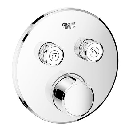 GROHE 29145000 - SMARTCONTROL Concealed Mixer Escutcheon, Polished Chrome