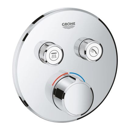 GROHE 29145000 - SMARTCONTROL Concealed Mixer Escutcheon, Polished Chrome