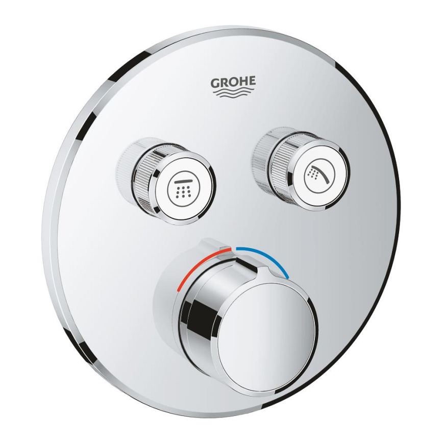 GROHE 29145000 - SMARTCONTROL Concealed Mixer Escutcheon, Polished Chrome