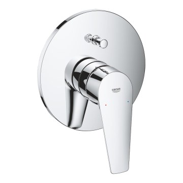 GROHE 29190001 - BAUEDGE Bath Mixer DN 15, Polished Chrome
