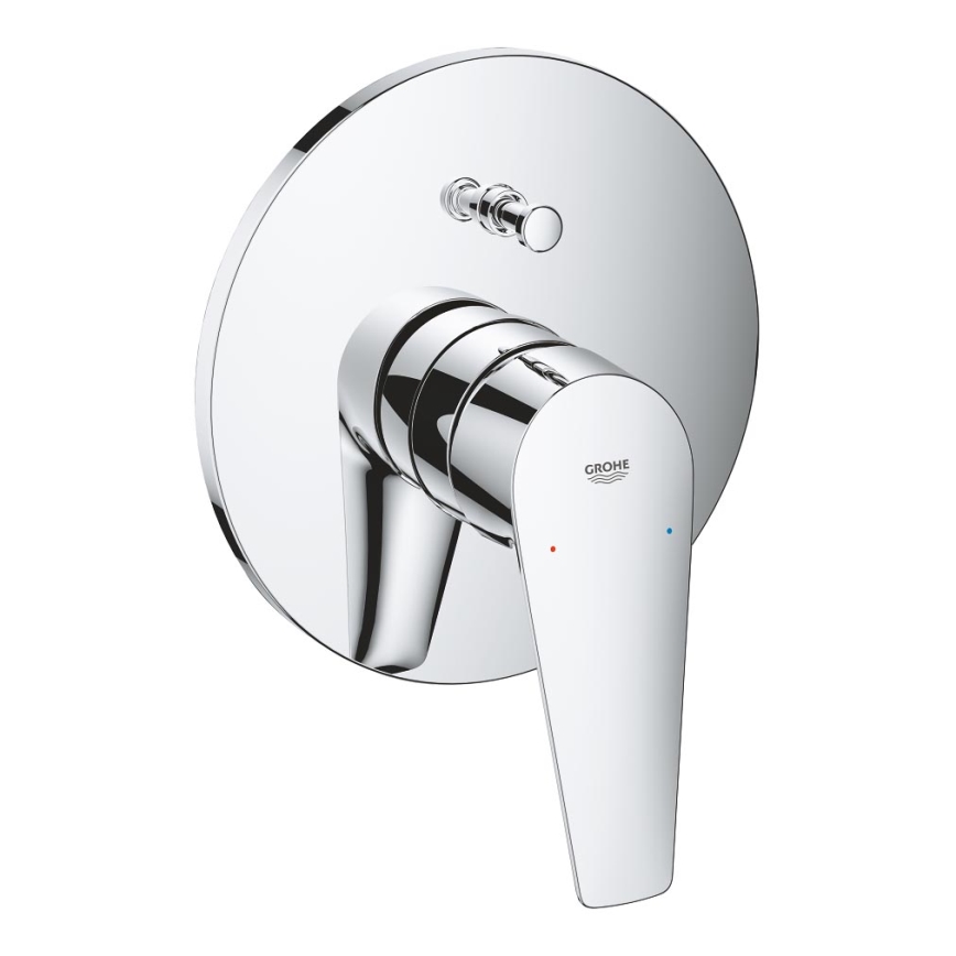 GROHE 29190001 - BAUEDGE Bath Mixer DN 15, Polished Chrome