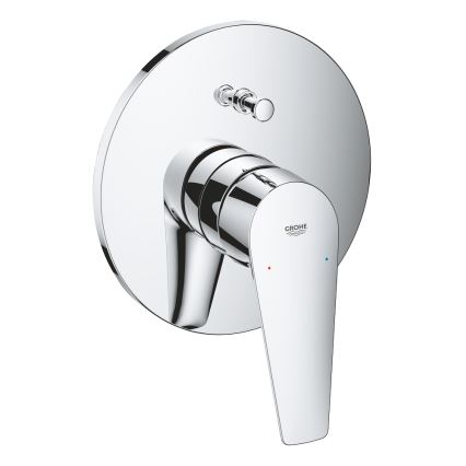 GROHE 29190001 - BAUEDGE Bath Mixer DN 15, Polished Chrome