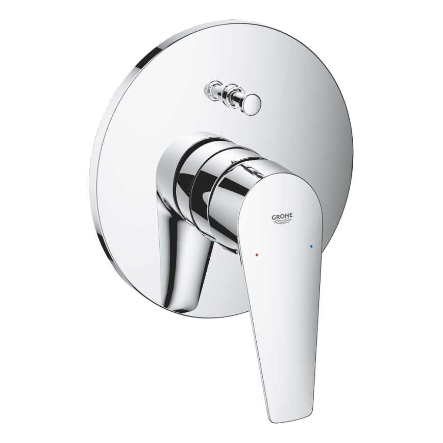 GROHE 29190001 - BAUEDGE Bath Mixer DN 15, Polished Chrome