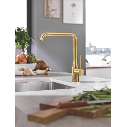 GROHE 30269GN0 - ESSENCE kitchen faucet, gold finish