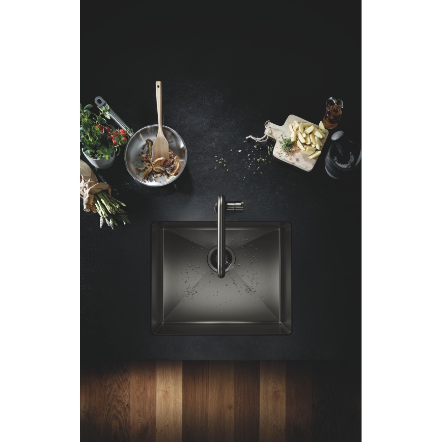 GROHE 30270AL0 - ESSENCE Graphite Kitchen Faucet