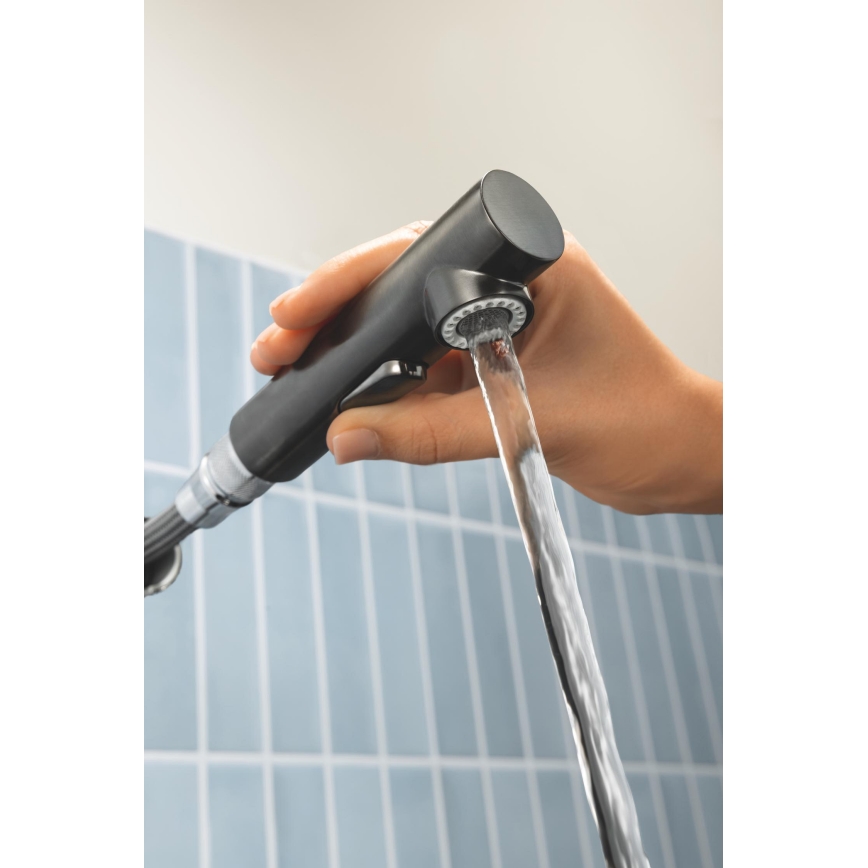 GROHE 30270AL0 - ESSENCE kitchen sink mixer, graphite