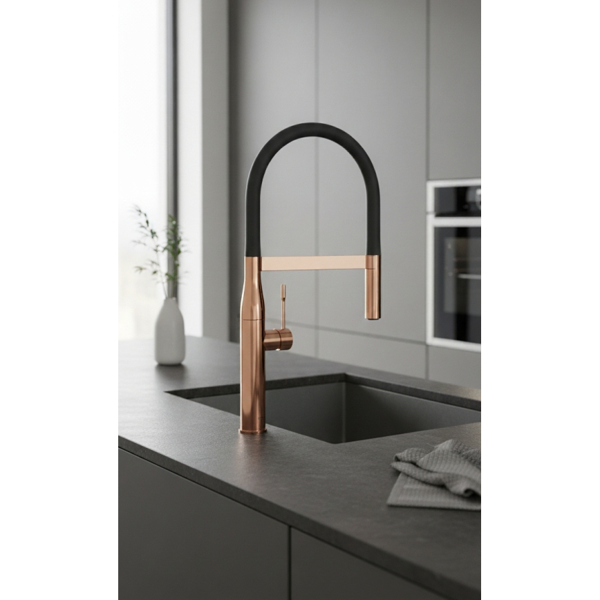 GROHE 30294DA0 - ESSENCE Kitchen Faucet, Bronze