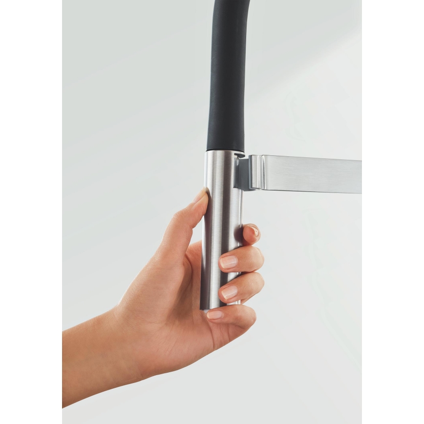 GROHE 30294DC0 - ESSENCE Kitchen Faucet, Stainless Steel