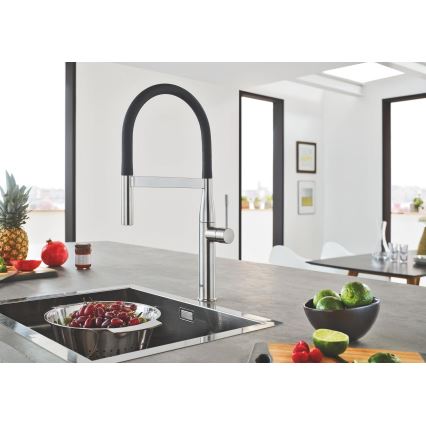 GROHE 30294DC0 - ESSENCE Kitchen Sink Faucet, Stainless Steel