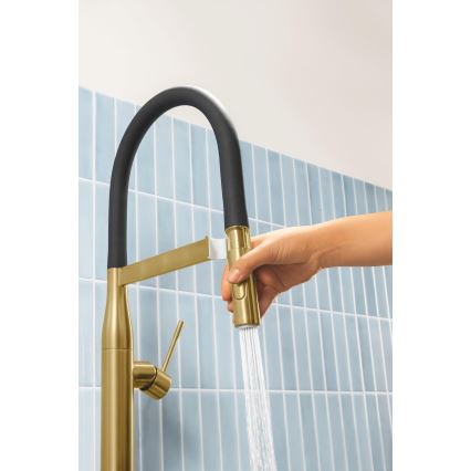 GROHE 30294GN0 - ESSENCE Sink Mixer, Gold