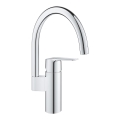 GROHE 30469000 - START Sink mixer with high spout, polished chrome