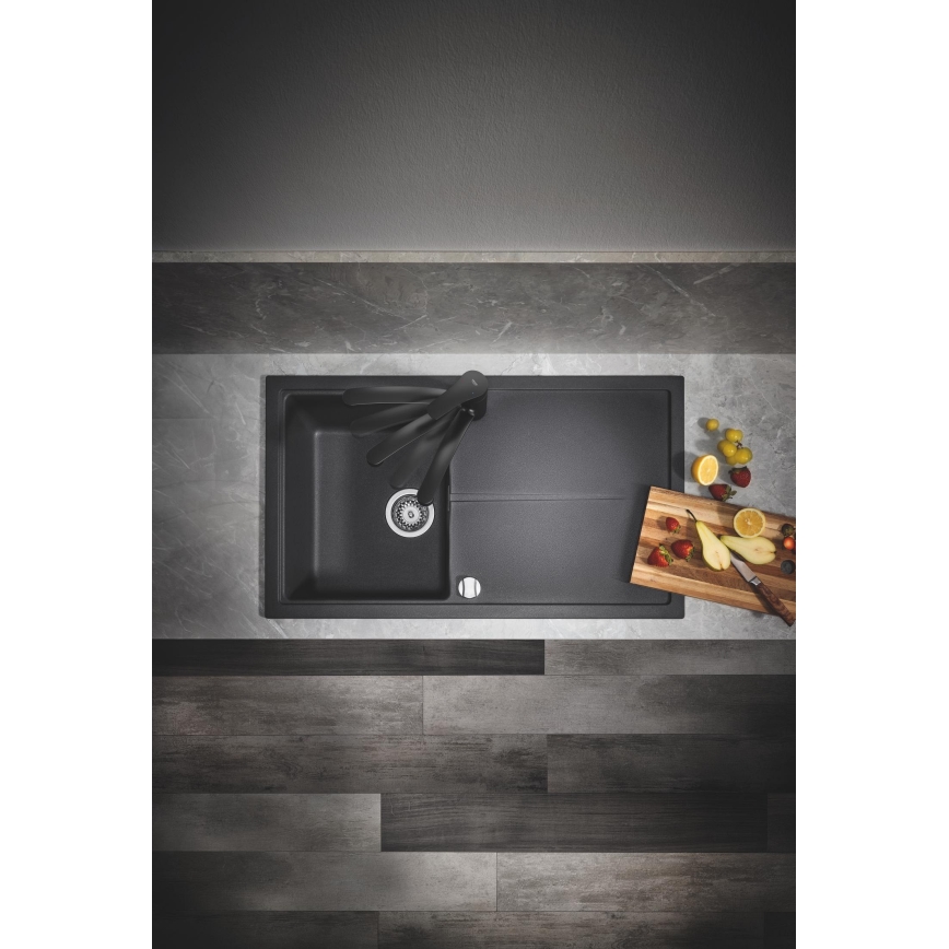 GROHE 305302432 - START 184 mm kitchen faucet, black