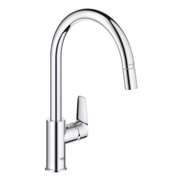 GROHE 30551000 - START EDGE 357 mm Sink Mixer, Polished Chrome