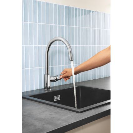 GROHE 30556000 - START LOOP 357 mm kitchen mixer tap, polished chrome