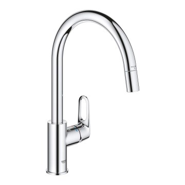 GROHE 30569000 - START FLOW 357 mm Sink Mixer, Polished Chrome