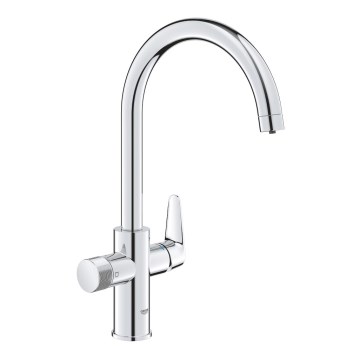 GROHE 30592000 - BLUE PURE StartCurve 411 mm sink mixer, polished chrome