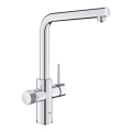 GROHE 30600000 - BLUE PURE Kitchen Faucet with L-shaped Spout, Polished Chrome