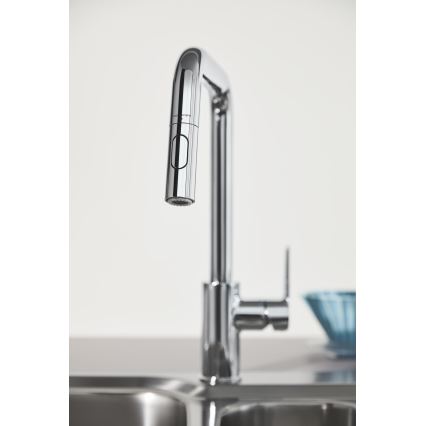 GROHE 30631000 - QUICKFIX START kitchen faucet, 362 mm, polished chrome