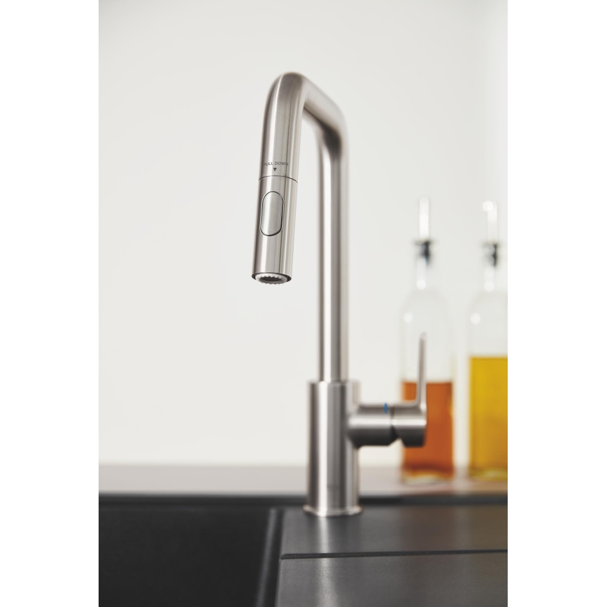 GROHE 30631DC0 - START Kitchen Faucet, Stainless Steel