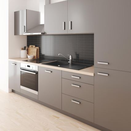 GROHE 31161000 - EUROSMART COSMOPOLITAN 140° Kitchen Mixer Tap, Polished Chrome