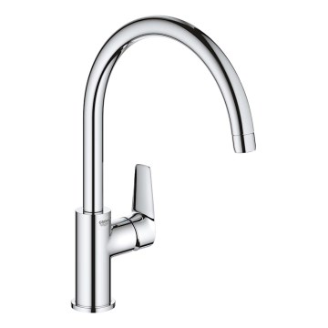 GROHE 31367001 - BAUEDGE 332 mm sink mixer, polished chrome