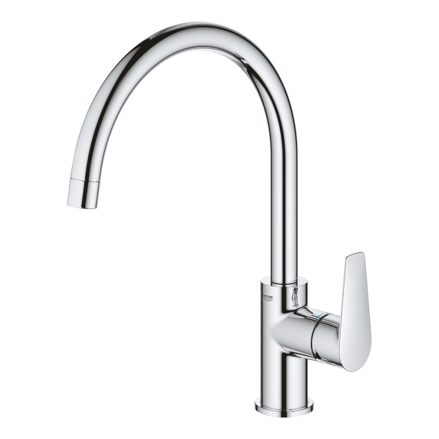 GROHE 31367001 - BAUEDGE 332 mm sink mixer, polished chrome
