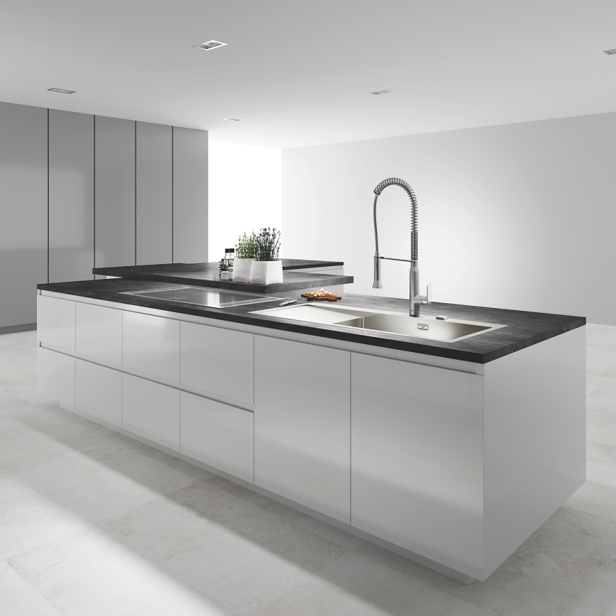 GROHE 31379000 - K7 sink faucet G12” Polished Chrome