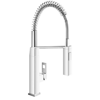 GROHE 31395000 - EUROCUBE Sink Mixer 547 mm Polished Chrome