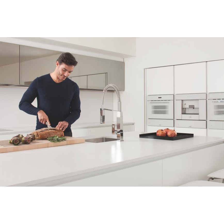 GROHE 31395000 - EUROCUBE Sink Mixer 547 mm Polished Chrome