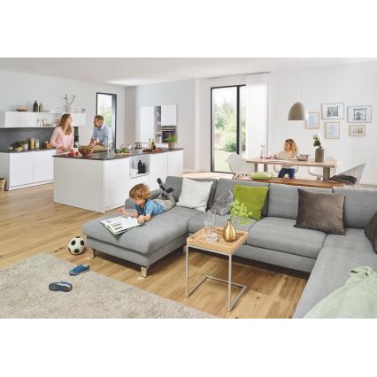 GROHE 31454001 - BLUE HOME Kitchen Faucet with L-Shaped Spout, Polished Chrome