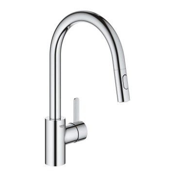 GROHE 31481001 - EUROSMART COSMOPOLITAN Kitchen Faucet, Polished Chrome