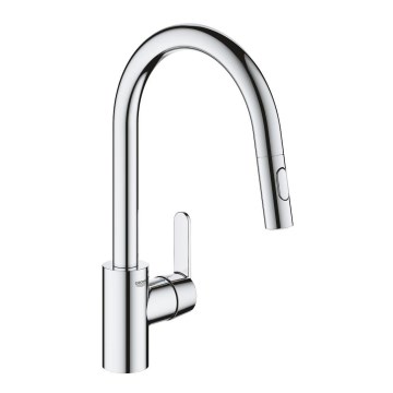 GROHE 31484001 - GET Kitchen Faucet, Polished Chrome