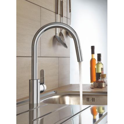 GROHE 31484001 - GET Kitchen Faucet, Polished Chrome