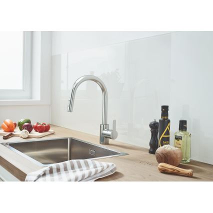 GROHE 31486DC1 - FEEL Kitchen Faucet, Stainless Steel