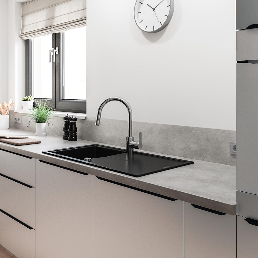 GROHE 31494001 - GET Kitchen Faucet, Polished Chrome