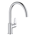 GROHE 31536001 - BAUCURVE 332 mm Kitchen Faucet, Polished Chrome