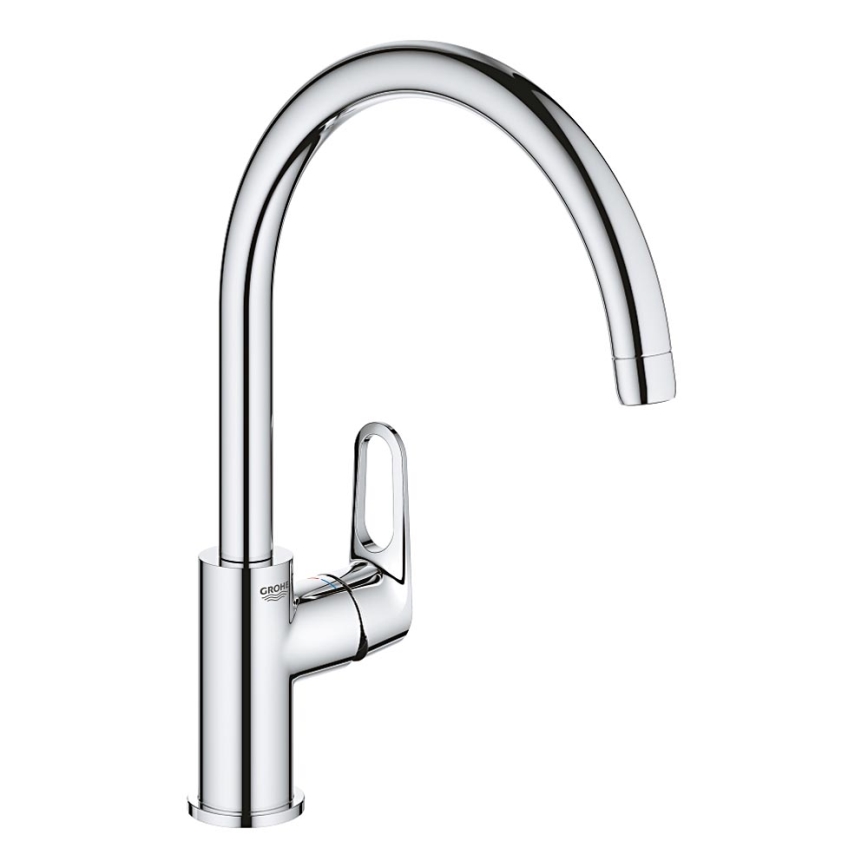 GROHE 31555001 - START FLOW 332 mm Kitchen Sink Faucet, Polished Chrome