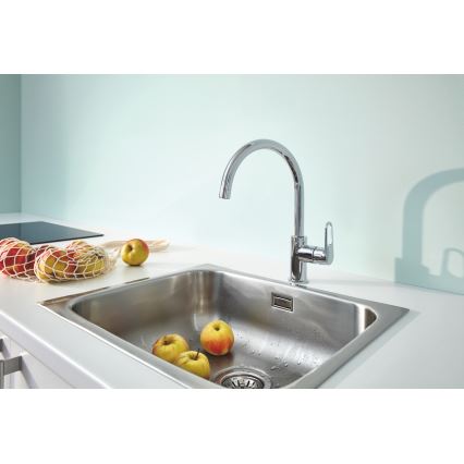 GROHE 31555001 - START FLOW 332 mm Kitchen Sink Faucet, Polished Chrome