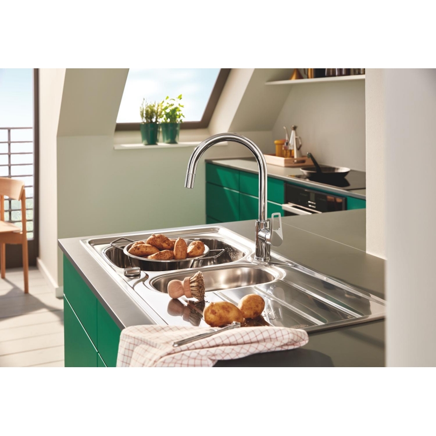 GROHE 31564SD1 - K200 Sink 965 × 500 mm, Stainless Steel