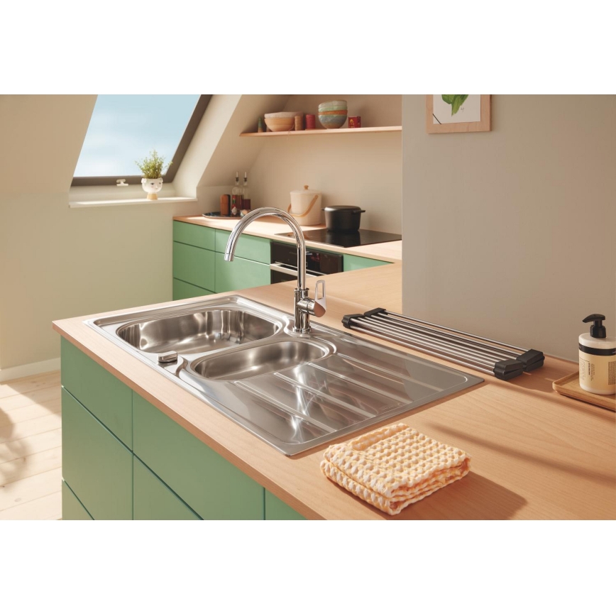 GROHE 31564SD1 - K200 Sink 965 × 500 mm, Stainless Steel